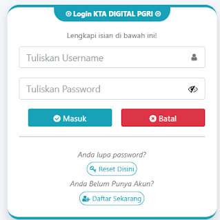 Register PGRI Nagekeo - Persatuan Guru Republik Indonesia Cabang Nagekeo